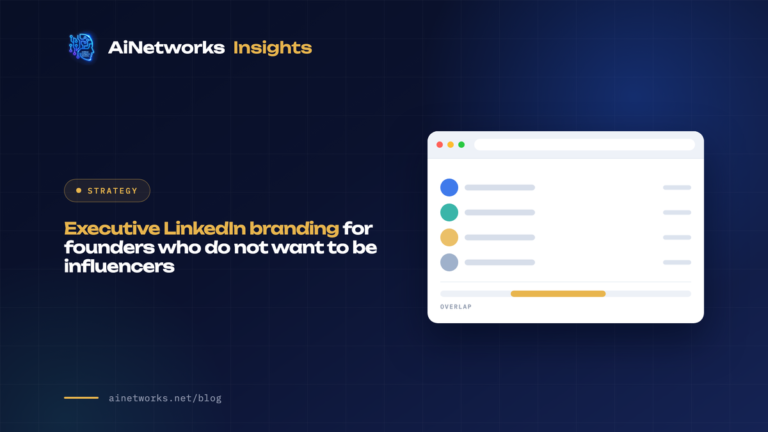 Executive LinkedIn branding for founders who do not want to be influencers