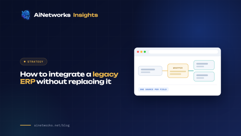 How to integrate a legacy ERP without replacing it