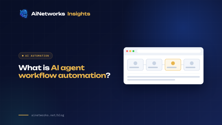 What is AI agent workflow automation?