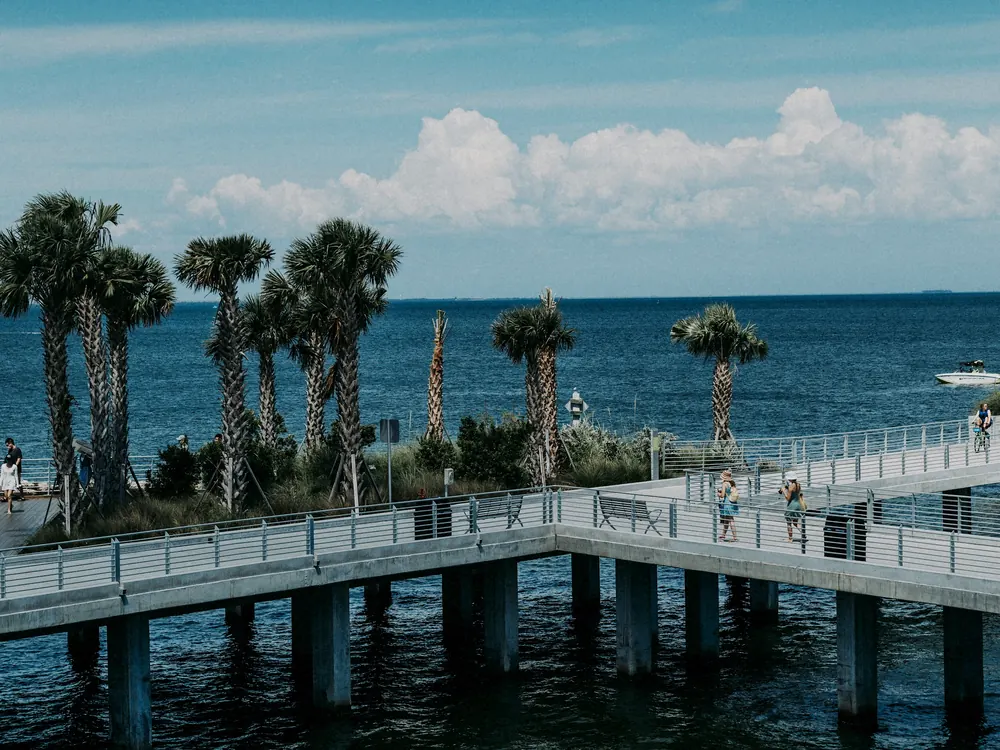 St. Petersburg, Florida waterfront pier